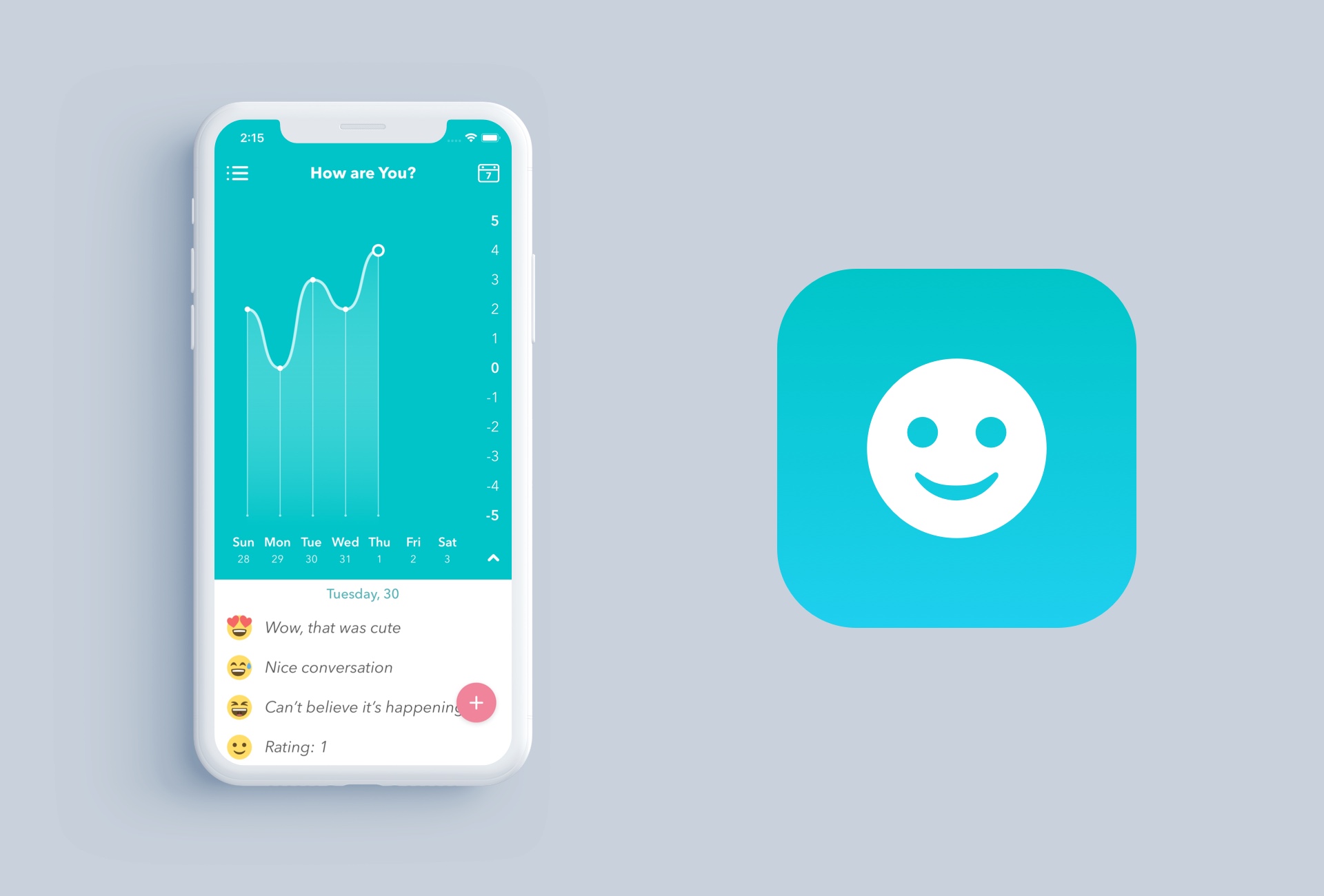 HAY - Mood tracker iOS app