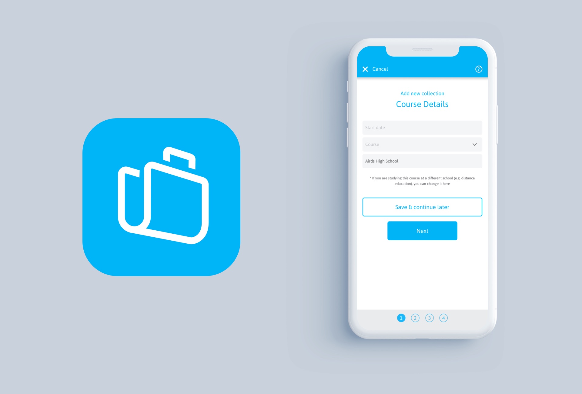 iOS app for students